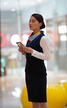 精选街拍作品 NO.0875 小S街拍作品 空乘丝袜情结 part3_丽丝库