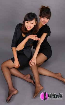 上海炫彩丝袜写真 No.485  双人_白领嬉戏_02_丽丝库