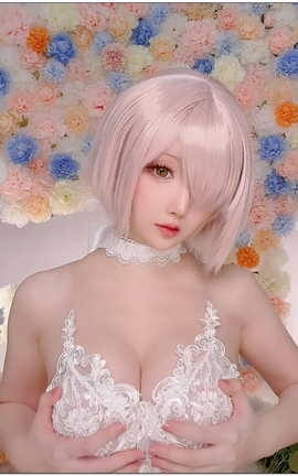 星之迟迟 2023年03月计划C FGO 玛修婚纱[1080X1440 48秒]_丽丝库