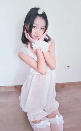 Alice布丁(布丁大法&我是一只啾&Mika啾) 白色透明纱衣_丽丝库