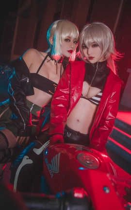 铁板烧鬼舞w-黑贞黑呆双人 中山码头_丽丝库