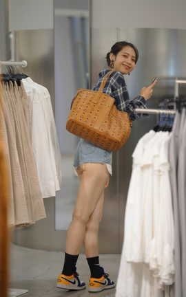 精选街拍作品 NO.1046 kaine模拍作品 爱笑的女孩 part2_丽丝库