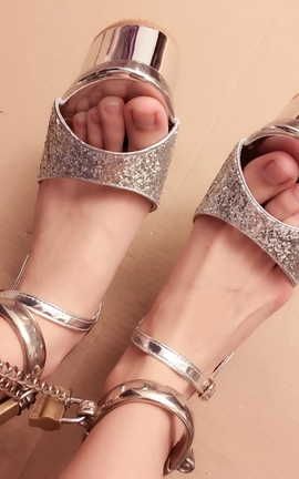 MIAOTUTU-高跟鞋&amp;黑过膝