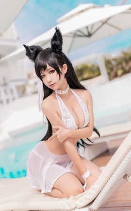 蠢沫沫 – 爱宕犬 泳装_丽丝库
