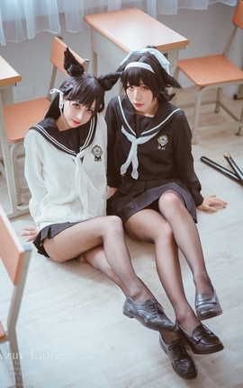 沖田凜花-Azur Lane - 爱宕高雄 Sailor Suit_丽丝库