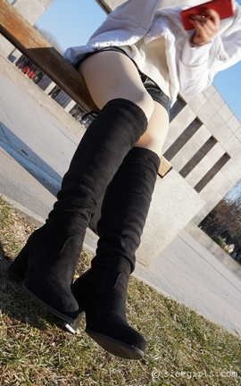 丝意SIEE 新刊 NO.023 思思 长筒靴_丽丝库