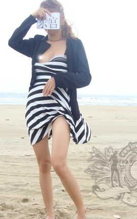 东宫b000888原创作品 海边大胆露出 NO1_丽丝库