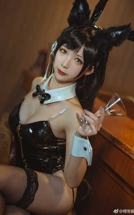 樱落酱-双人兔女郎_丽丝库