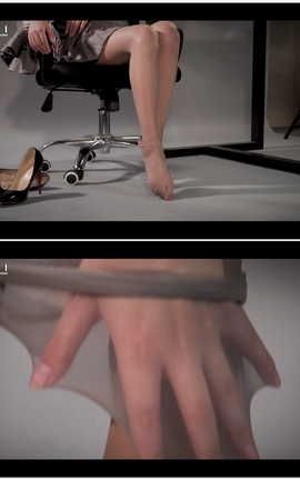 丽柜Ligui视频写真 2017.11.23 楠楠 女秘书的丝袜玉足[1920X1080][17分42秒]_丽丝库