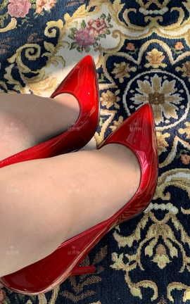 丝月神-2019.04.18阳光下的一抹红高跟肉_丽丝库