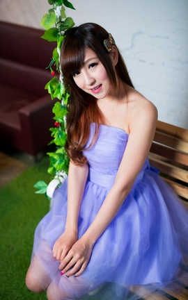 台湾网美 Wangmei  日台中聖地#0111_丽丝库