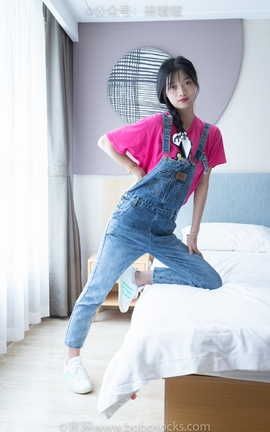 袜啵啵BoBoSocks NO.024 涵涵-板鞋白棉袜裸足_丽丝库