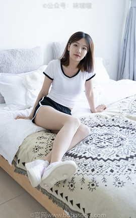 袜啵啵BoBoSocks NO.026 小甜豆-体操服空军一号白棉袜肉丝_丽丝库