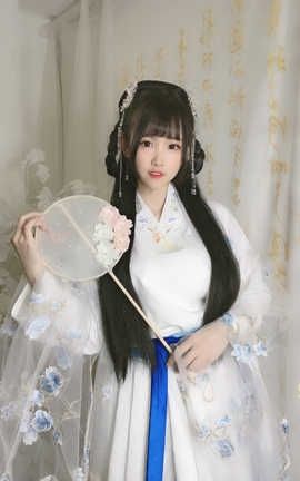 Miko酱ww-汉服 白_丽丝库