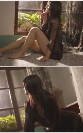 YALAYI雅拉伊写真视频 2020.05.15 V136《帘卷美人绰态》韩熙[1920X1080][1分45秒]_丽丝库