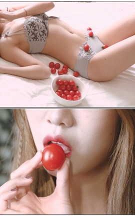 YALAYI雅拉伊写真视频 2019.04.23 V029《一抹红映晴》钟晴[1920X1080][1分52秒]_丽丝库