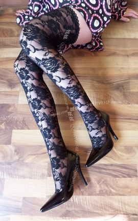 原味妖妖原创丝袜美腿套图-孔雀翎-2_丽丝库