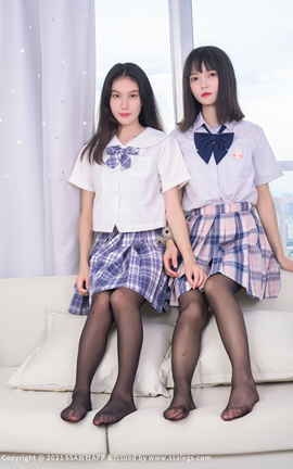 丝社SSA超清写真 NO.637 模特素素&丹丹的黑丝（下）_丽丝库