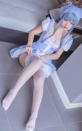 日奈娇-蓝色女仆_丽丝库