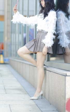 奈丝写真 NO.082 小敏-编织纹高跟鞋_丽丝库