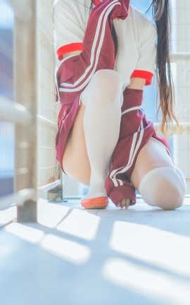 桜桃喵-红色体操服_丽丝库