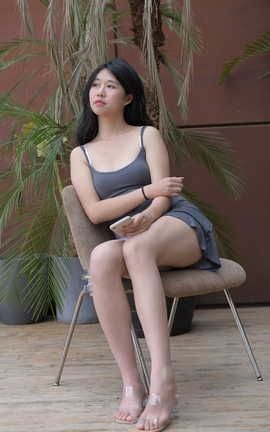 精选街拍作品 NO.1551 一始街拍作品 灰裙美女 part9_丽丝库