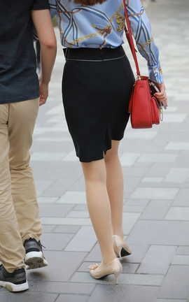 精选街拍作品 NO.0582 四九城嘎子街拍作品 肉丝女友_丽丝库