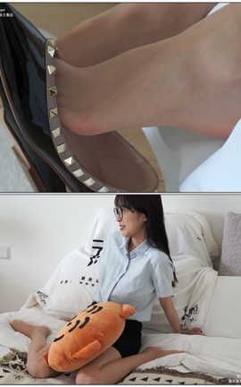 袜啵啵BoBoSocks NO.076 稚予-建行制服平底鞋肉丝[1920X1080][]_丽丝库