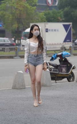 精选街拍作品 NO.0987 凯恩模拍作品 大长腿美女 part2_丽丝库