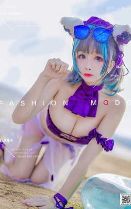 尤蜜YouMi 2020.11.10 泳装柴郡猫 奶泡娇_丽丝库