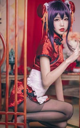 水淼aqua-霞之丘诗羽 旗袍_丽丝库