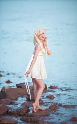 弦音sic-FGO - 伊莉雅 白裙_丽丝库