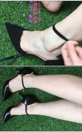 奶油米子-纯裸足黑高跟脚链诱惑[1920X1080][7分41秒]_丽丝库