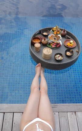 精选街拍作品 NO.0179 苏梅岛旅拍 盛夏 白色比基尼 01 part4_丽丝库