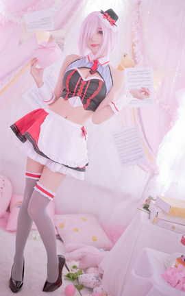 周叽是可爱兔兔 玛修情人节_丽丝库